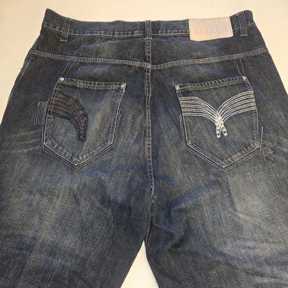 Rocawear Regular Fit Mens Denim Jeans Size W44